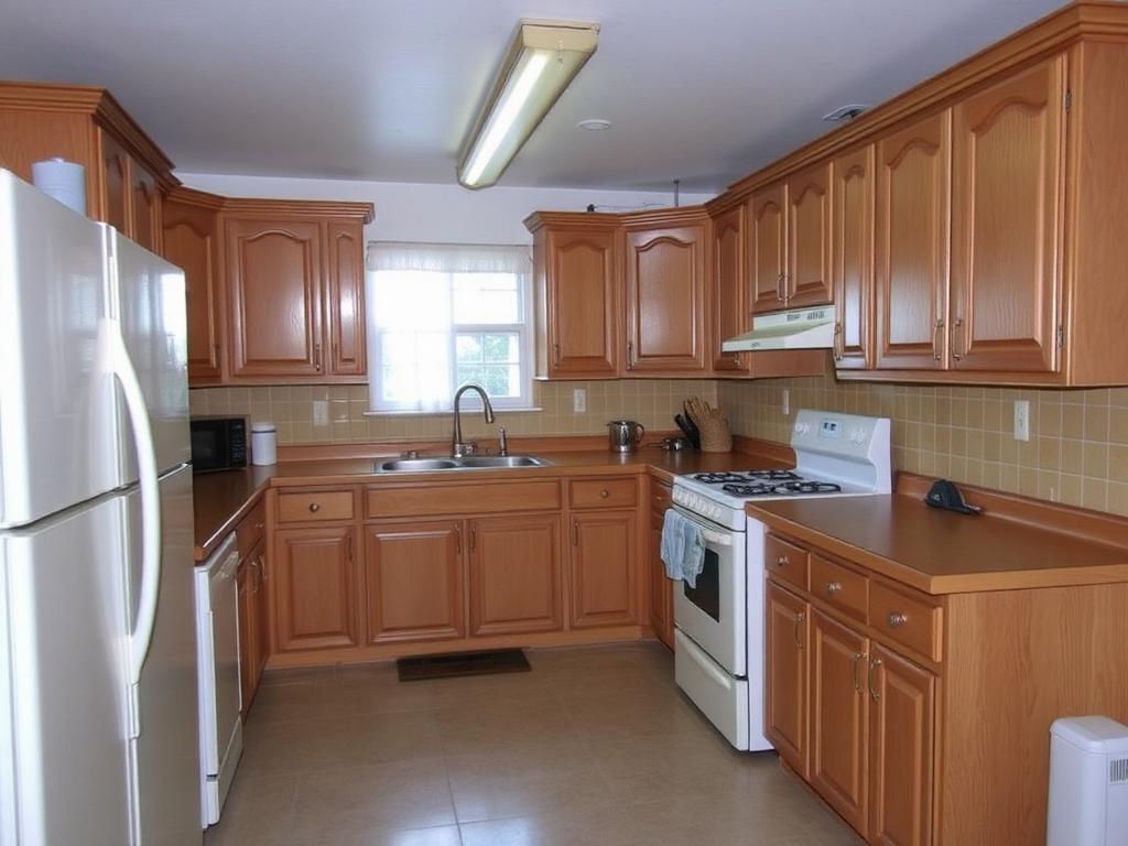 Kitchen — Maple Ave before